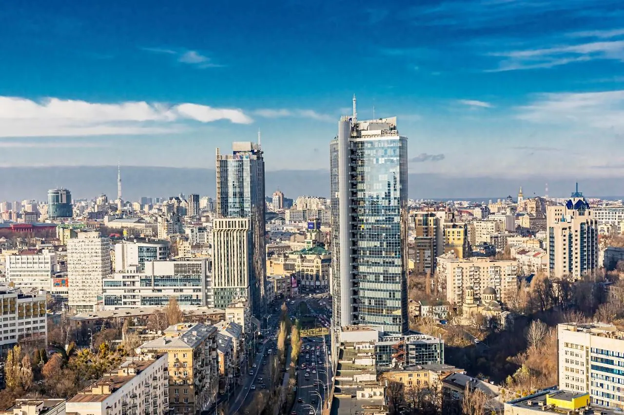 Центр, 20 Поверх! 2К Квартира Із Панорамою Kyiv