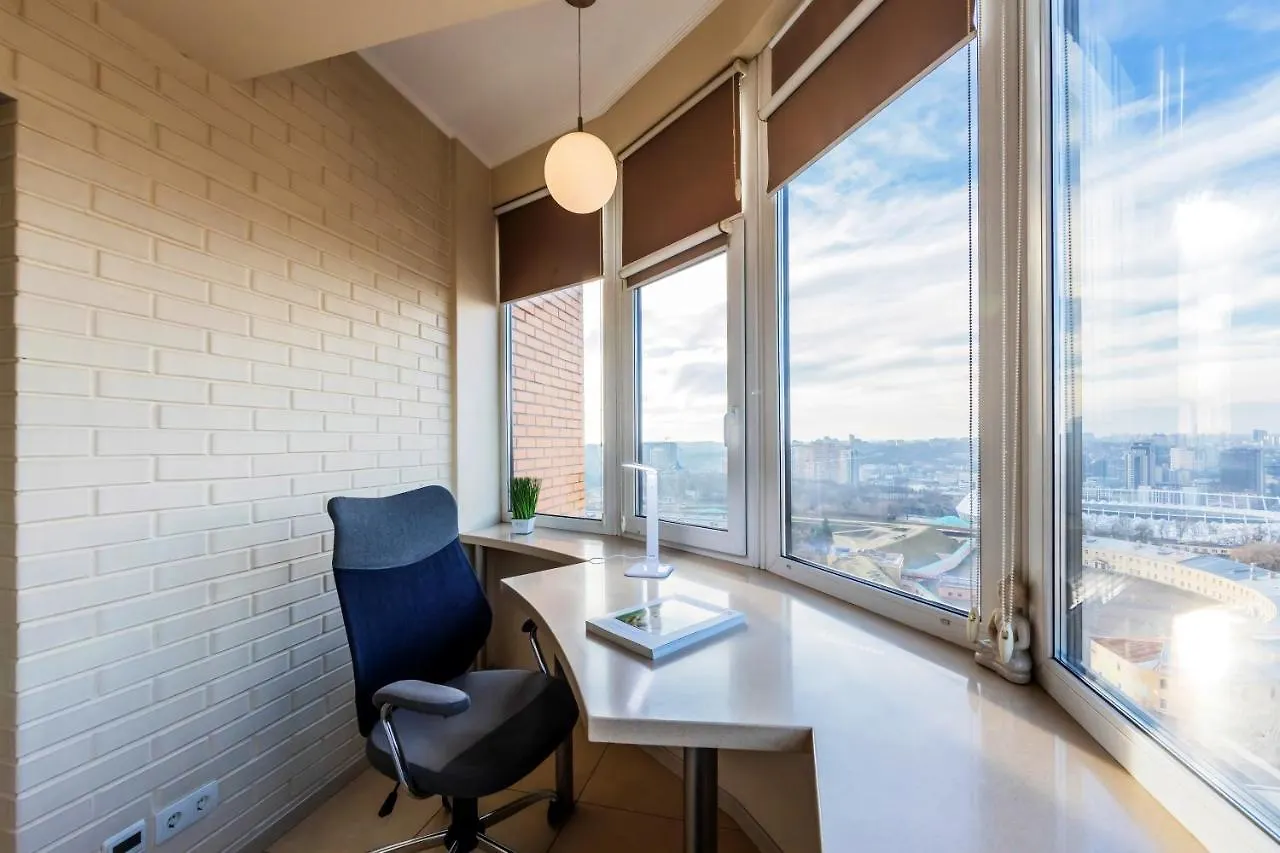 Apartment Центр, 20 Поверх! 2К Квартира Із Панорамою Kyiv Ukraine